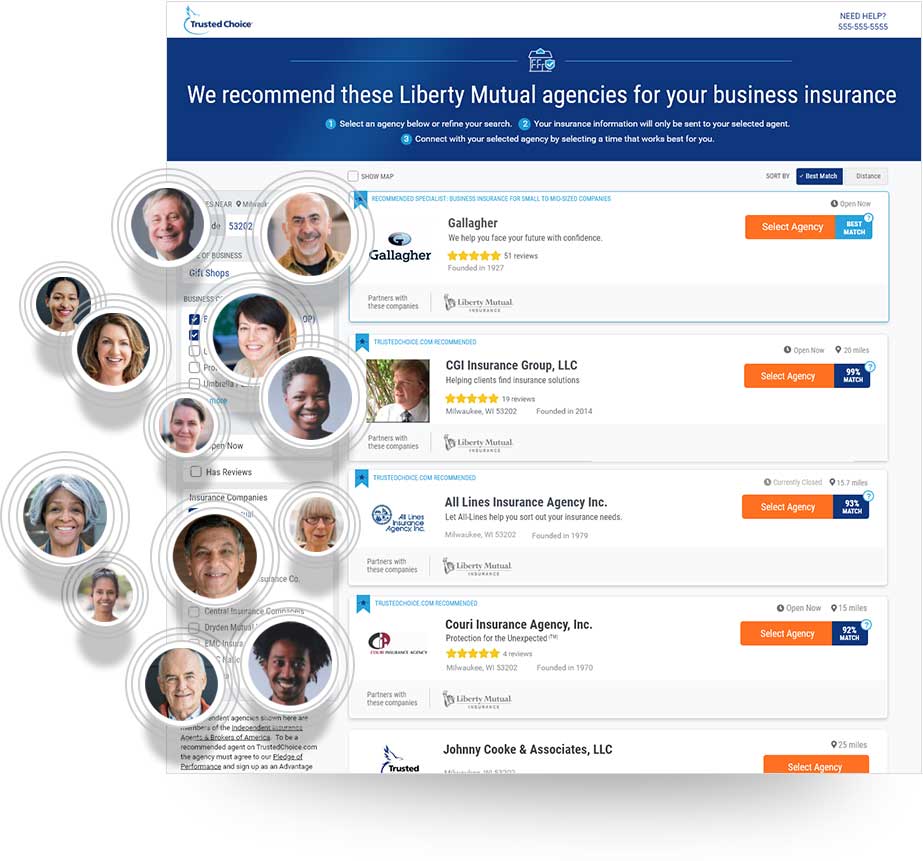 TrustedChoice.com Agency Recommendations