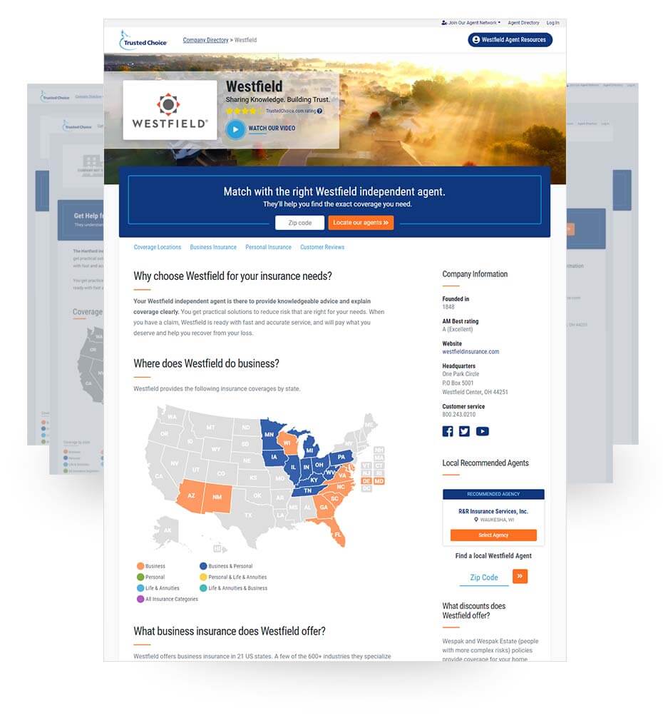 Company Profile on TrustedChoice.com